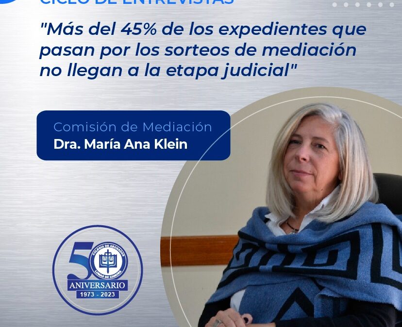 Ciclo de entrevistas CALZ: Dra. María Ana Klein