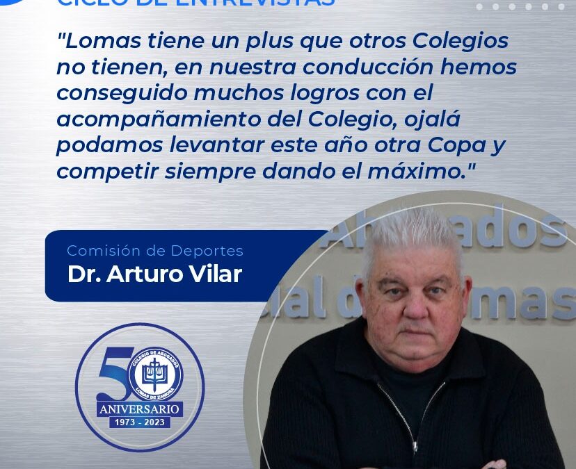 Ciclo de entrevistas CALZ: Dr. Arturo Vilar