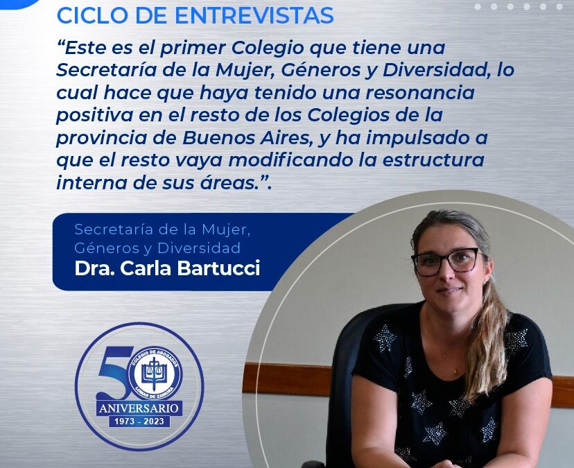 Ciclo de entrevistas CALZ: Dra. Carla Bartucci
